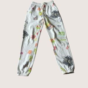 Out From Under Kya Print Fleece Joggers